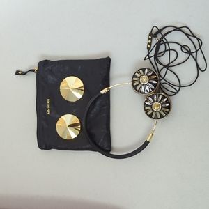 Baublebar X Frends Layla headphones w/changeable jewelry and leather pouch